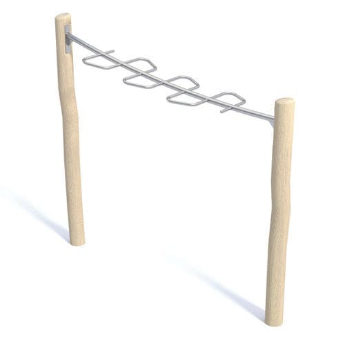 Barre de musculation d'extérieur - 8211 - BUGLO Sp.zo.o. - pour parcours de santé