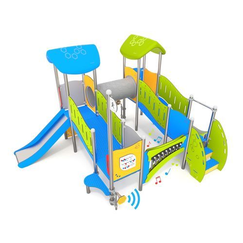 Structure de jeu pour aire de jeux - 7116 - BUGLO Sp.zo.o. - en HDPE / en HPL / modulaire