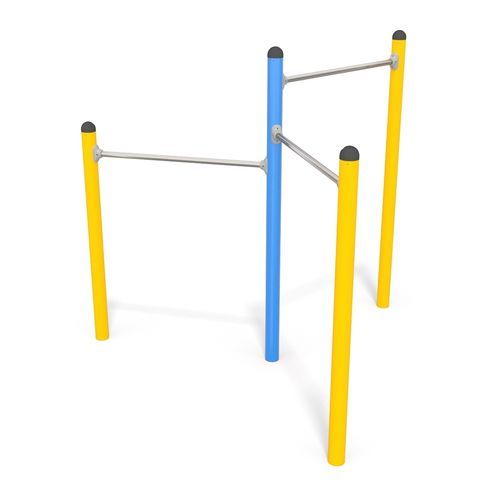 Barre de traction triple - 1118 - BUGLO Sp.zo.o. - en acier / d'extérieur / pour parcours de santé