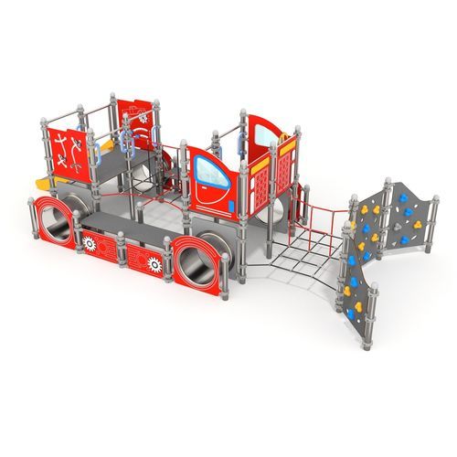 Structure de jeu pour aire de jeux - 4045 - BUGLO Sp.zo.o. - en HDPE / en HPL / modulaire