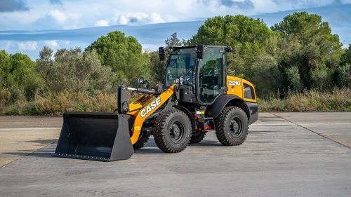 Chargeuse à roues - 221G - Case Construction - diesel / pour chantier