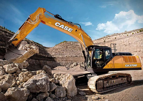 Pelle sur chenilles - CX370D - Case Construction - diesel / pour chantier / de levage