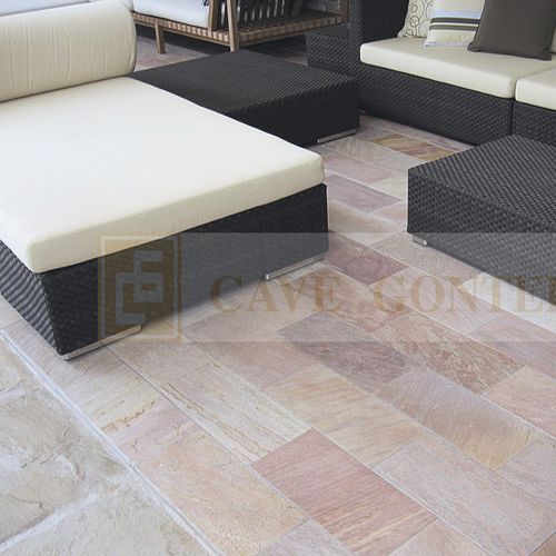 Carrelage en quartzite - GONTERO  - Cave Gontero s.r.l. Unipersonale - poli / d'intérieur / d'extérieur