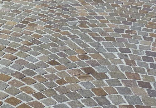 Pavé en pierre naturelle - PORFIDO DEL TRENTINO  - Cave Gontero s.r.l. Unipersonale - carrossable / pour espace public