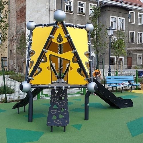 Structure de jeu pour aire de jeux - JUNGLE SERIES - Cemer Kent Ekipmanlari San. Tic. Ltd. Sti - en métal / en corde / modulaire