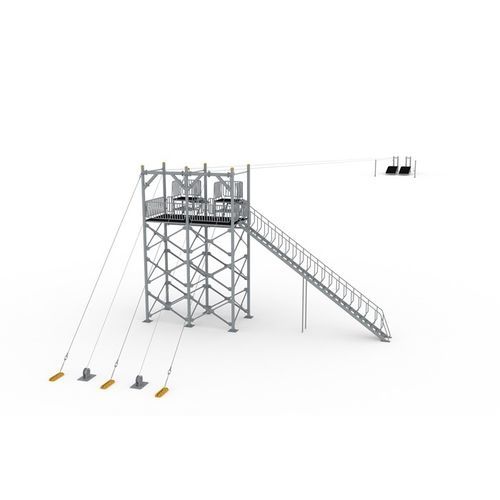 Téléphérique pour aire de jeu - ZIPLINE - Cemer Kent Ekipmanlari San. Tic. Ltd. Sti