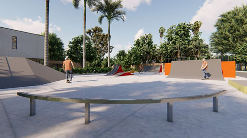 Rail pour skatepark - SK 25 - Cemer Kent Ekipmanlari San. Tic. Ltd. Sti