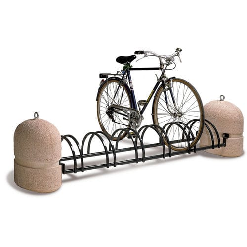 Range-vélo au sol - CICLOPIS - VASART URBAN DESIGN - pour espace public / en métal peint / en béton
