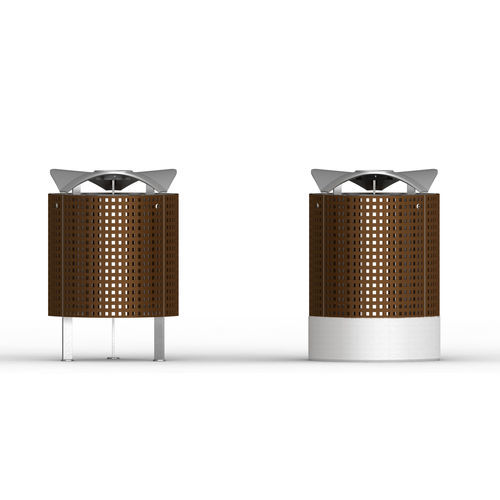 Poubelle publique - SELECT - VASART URBAN DESIGN - de tri sélectif / sur pied / en inox