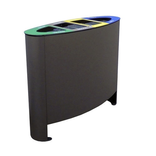 Poubelle publique - RAINBOW - VASART URBAN DESIGN - de tri sélectif / sur pied / en inox