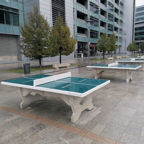 Table de ping-pong d'extérieur - VASART URBAN DESIGN - contemporaine / pour espace public / en béton