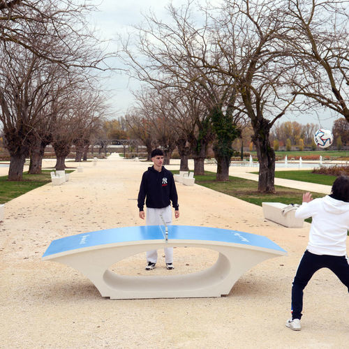 Table de teqball d'extérieur - ballO - VASART URBAN DESIGN - contemporaine / moderne / pour école