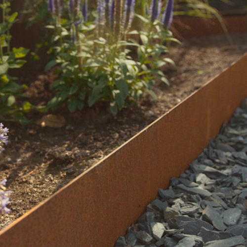 Bordure de jardin - CORE EDGE - ECCO PRODUCTS - pour aménagement paysager / en acier / linéaire
