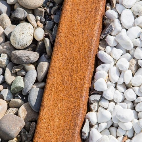 Bordure de jardin - BETOTOP 50 - ECCO PRODUCTS - pour aménagement paysager / en acier COR-TEN® / en acier inox