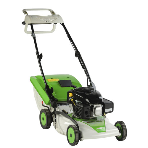 Tondeuse à gazon à conducteur marchant - DUOCUT 46 RMCB - Etesia S.A.S. - à essence / ramasseuse / autotractée