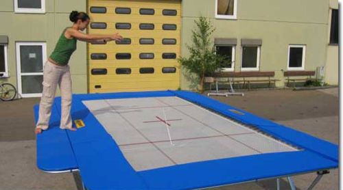 Trampoline de gymnastique - TRAINING PLATFORM - Eurotramp Trampoline Kurt Hack GmbH - rectangulaire / professionnel / d'intérieur
