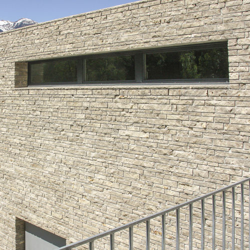 Parement en pierre naturelle - DIETFURTER DOLOMITE  - Franken-Schotter GmbH & Co. KG - extérieur / intérieur / à relief
