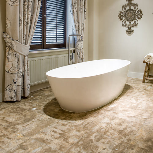 Carrelage en pierre naturelle - DIETFURTER DOLOMIT DIAMANTGESCHLIFFEN - Franken-Schotter GmbH & Co. KG - poli / de salle de bain / de sol