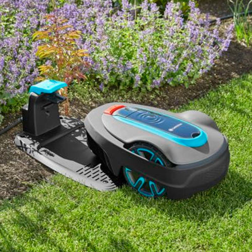 Tondeuse à gazon robotisée - 15201-20 - GARDENA Deutschland GmbH - électrique sur batteries / autotractée