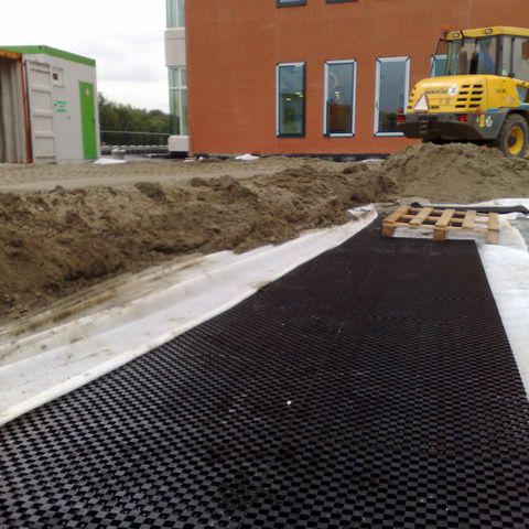 Nappe drainante en polypropylène - SANDWICHPANEL 74  - Greenmax - pour drainage vertical / pour drainage horizontal / de fondation