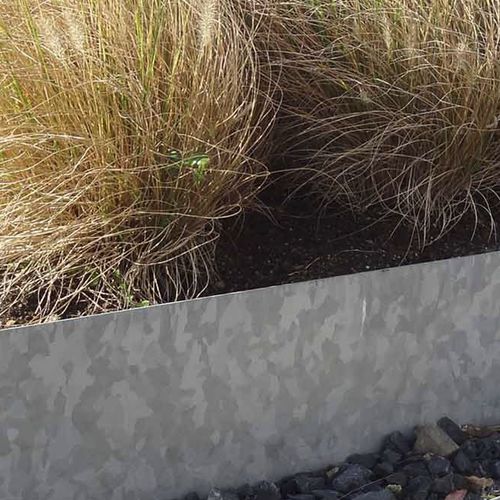 Bordure de jardin - VR / VZ / VP SERIES - Greenmax - pour toiture végétalisée / en acier galvanisé / professionnelle
