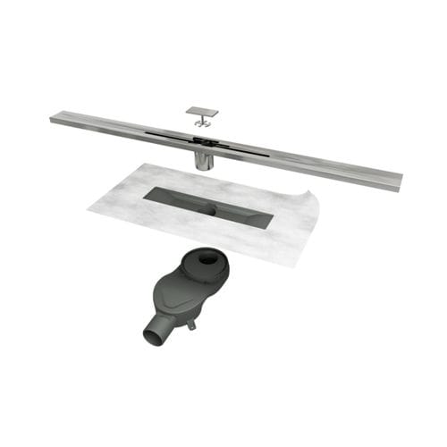 Bonde de douche en inox - INDORTEC® FLEXDRAIN-ID - GUTJAHR Systemtechnik
