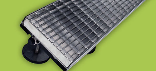 Grille de drainage en métal - AQUADRAIN® BF - GUTJAHR Systemtechnik - pour terrasse