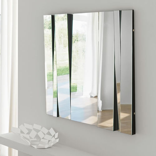 Miroir mural - FITTIPALDI - TONELLI Design - contemporain / carré / rectangulaire