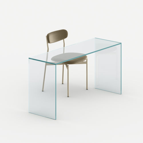 Console contemporaine - GULLIVER - TONELLI Design - en verre / rectangulaire / résidentielle