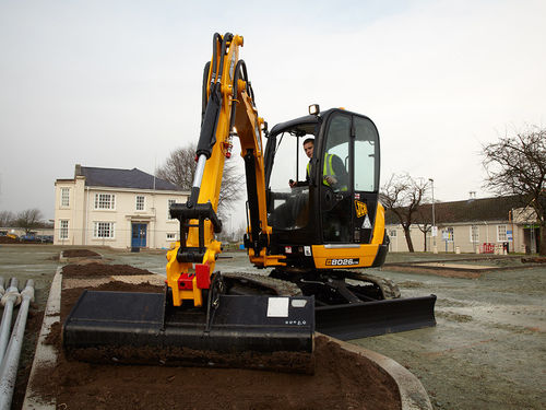 Pelle hydraulique mini - 8026 CTS - JCB Deutschland GmbH - sur chenilles / compacte