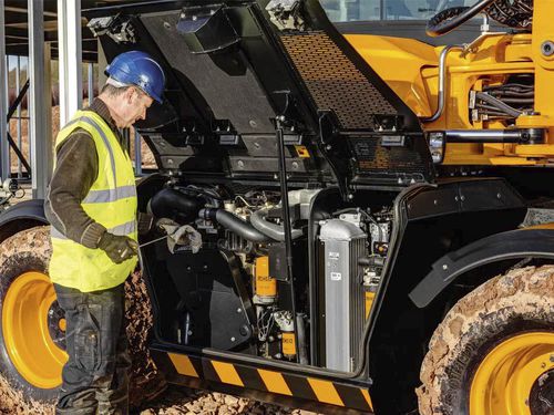 Pelle hydraulique sur pneus - HYDRADIG 110W - JCB Deutschland GmbH - de manutention