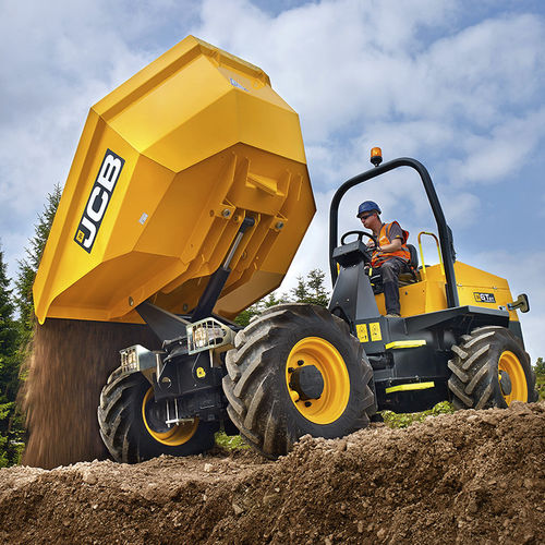 Dumper à benne pivotante - 6T - JCB Deutschland GmbH - à roues / diesel