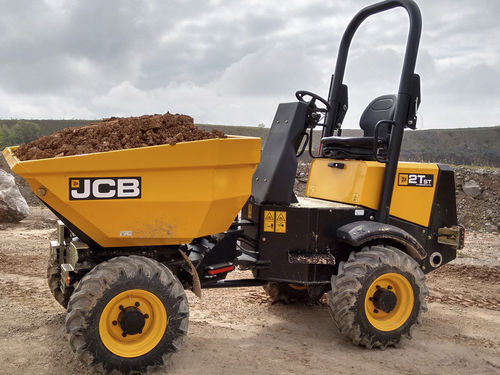 Dumper à benne pivotante - 2T - JCB Deutschland GmbH - sur pneus / Tier 2