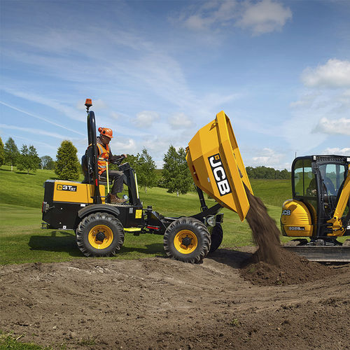 Dumper articulé - 3T - JCB Deutschland GmbH - à roues / Tier 3