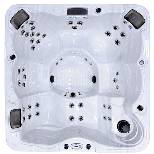 Spa hors-sol - Pacifica Plus - Cal Spas - carré / 6 places / en acrylique