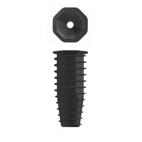 Pieu vissé - X 130x350–LP - Krinner Schraubfundamente - en plastique / tubé