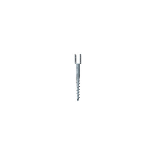 Pieu vissé - U 60x550-71 - Krinner Schraubfundamente - en acier galvanisé / pour maison à ossature bois