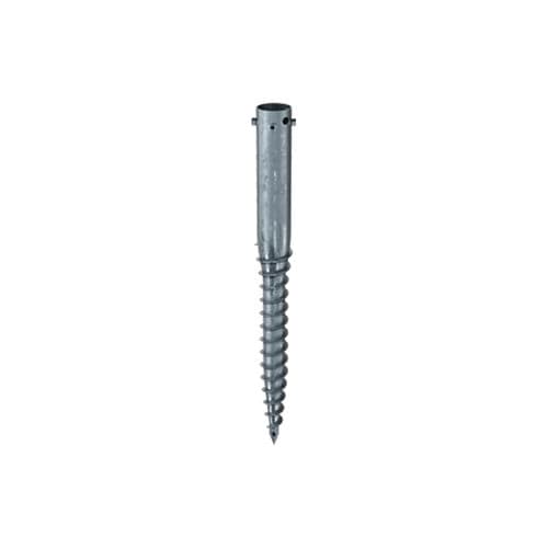 Pieu vissé - G 114x1300-4xM16 - Krinner Schraubfundamente - en acier galvanisé / pour maison à ossature bois