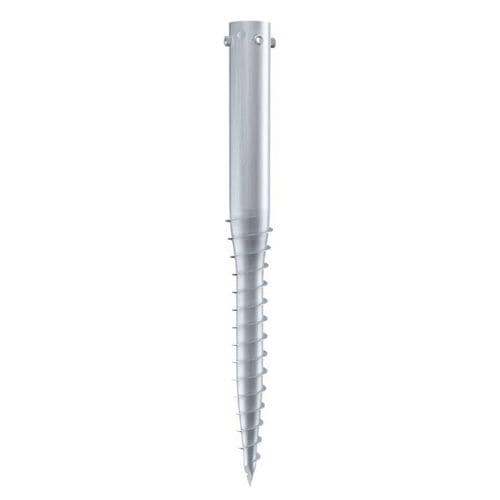 Pieu vissé - G 114X1300–4XM16  - Krinner Schraubfundamente - en acier galvanisé / pour maison à ossature bois / tubé