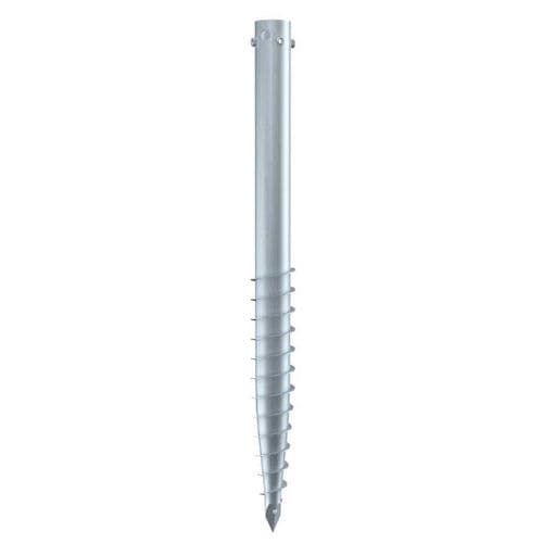 Pieu vissé - G 89X800–4XM12  - Krinner Schraubfundamente - en acier galvanisé