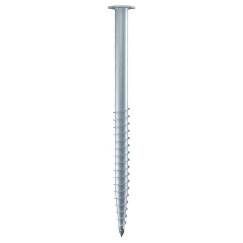 Pieu vissé - M 89X1300–M24  - Krinner Schraubfundamente - en acier galvanisé / pour construction en conteneur / tubé