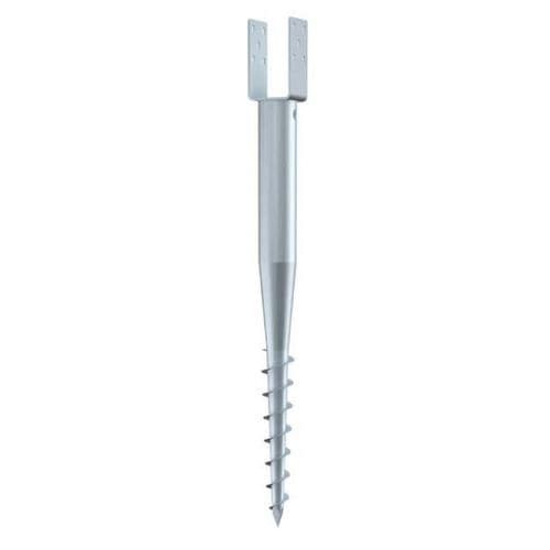 Pieu vissé - U 66X730-111 - Krinner Schraubfundamente - en acier galvanisé / pour maison à ossature bois
