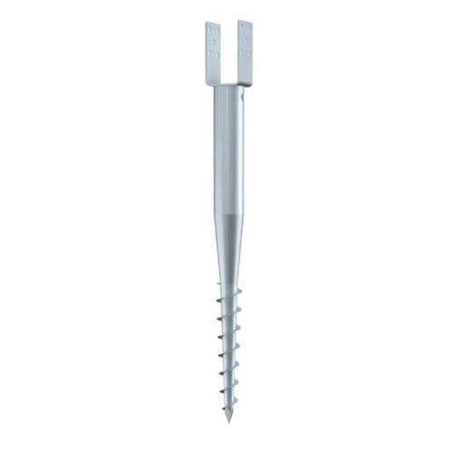 Pieu vissé - U 66X730-71 - Krinner Schraubfundamente - en acier galvanisé
