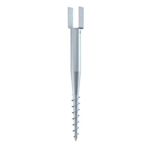 Pieu vissé - U 66X6550-71 - Krinner Schraubfundamente - en acier galvanisé / pour maison à ossature bois