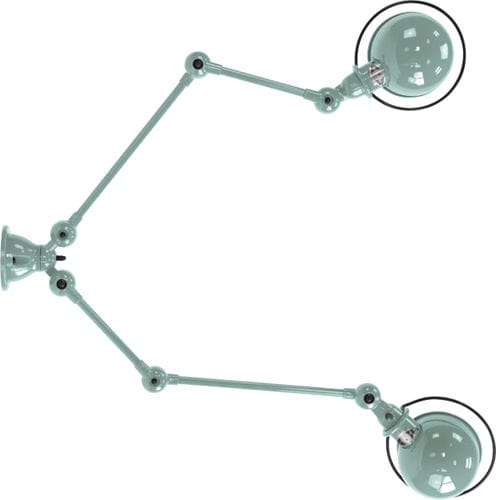Suspension - LOFT SKY4224 - JIELDE - en acier / en fonte d'aluminium / en porcelaine
