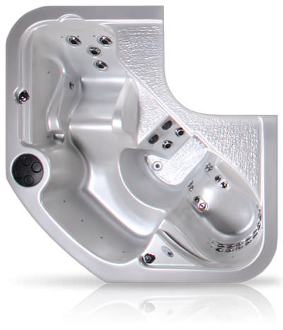 Spa hors-sol - WELLNESS III - COAST SPAS - d'angle / 3 places / résidentiel