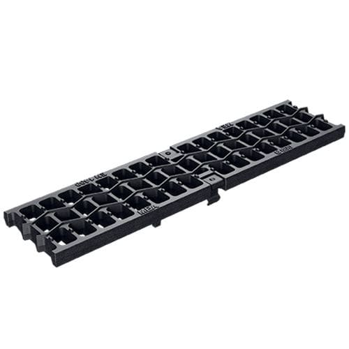 Grille pour caniveau fonte - WAVE - MEA Water Management - MEA Bautechnik GmbH - pour espace public