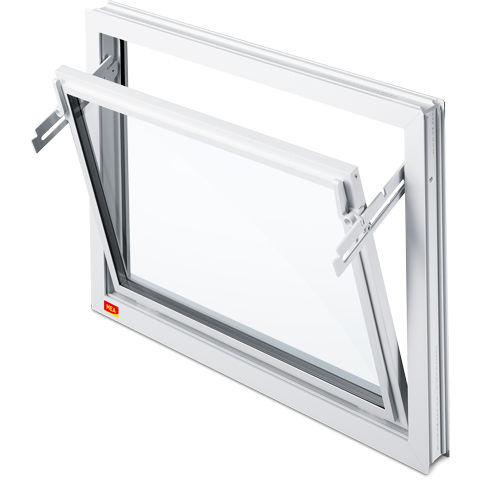 Fenêtre en verre - MEALON - MEA Water Management - MEA Bautechnik GmbH - en métal / battante / 1 vantail