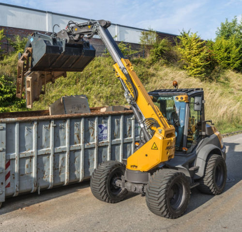 Chargeuse sur pneus - AS 900TELE - MECALAC Baumaschinen GmbH - pour chantier / télescopique / pour chantier