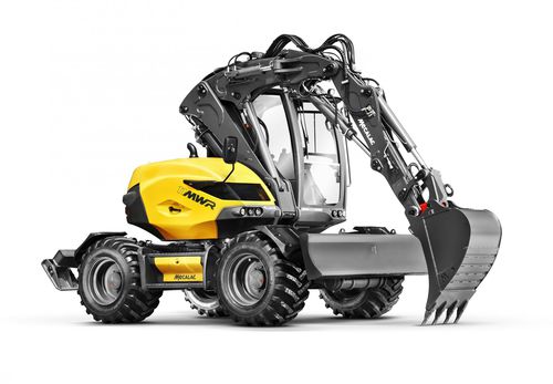 Pelle midi - 11MWR - MECALAC Baumaschinen GmbH - à roues / compacte / pivotante